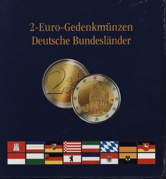 Produktbild: Presso M&uuml;nzalbum f&uuml;r 2 Euro M&uuml;nzen "Deutsche Bundesl&auml;nder"