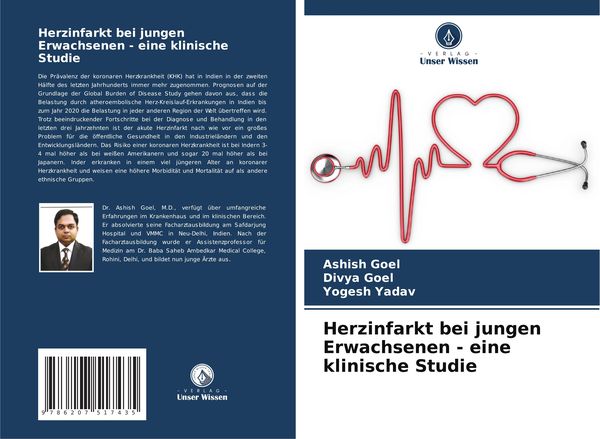Produktbild: Herzinfarkt bei jungen Erwachsenen - eine klinische Studie