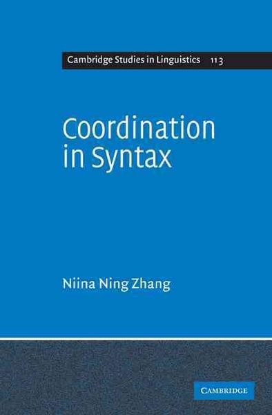 Produktbild: Coordination in Syntax