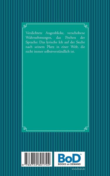 Produktbild: Zeilenabst&auml;nde, R&uuml;ckblick