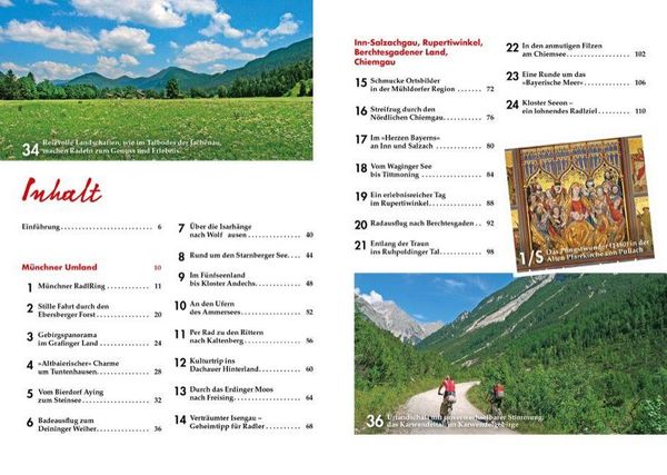 Produktbild: Das Radlbuch Oberbayern
