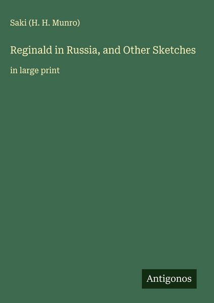 Produktbild: Reginald in Russia, and Other Sketches