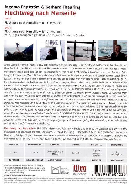 Produktbild: Fluchtweg nach Marseille [2 DVDs]