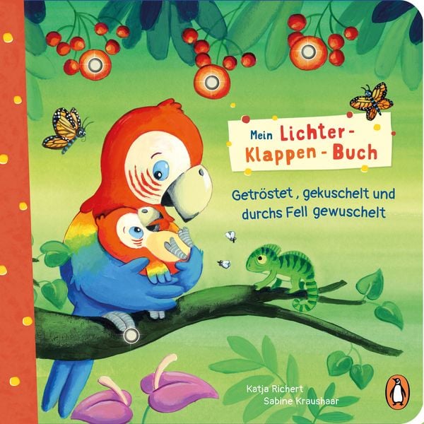 Produktbild: Mein Lichter-Klappen-Buch &ndash; Getr&ouml;stet, gekuschelt und durchs Fell gewuschelt