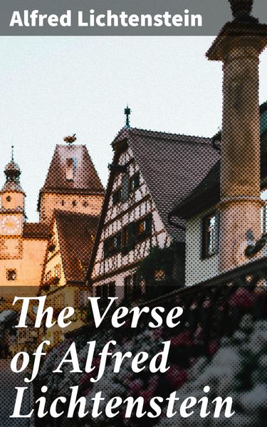 Produktbild: The Verse of Alfred Lichtenstein