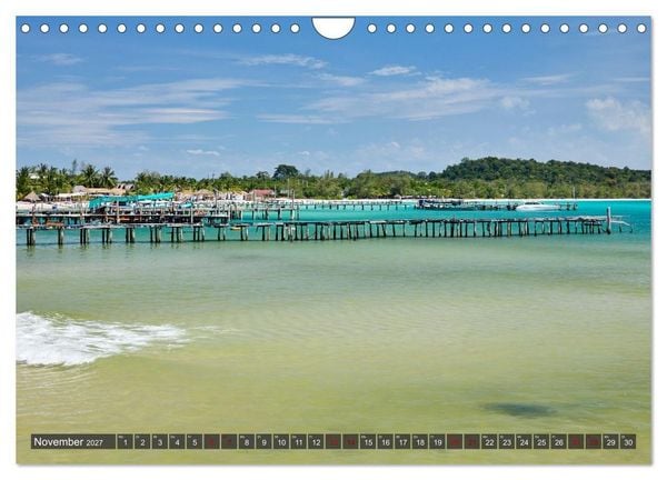 Produktbild: Kambodscha - Laos - Bangkok (Wandkalender 2027 DIN A4 quer), CALVENDO Monatskalender