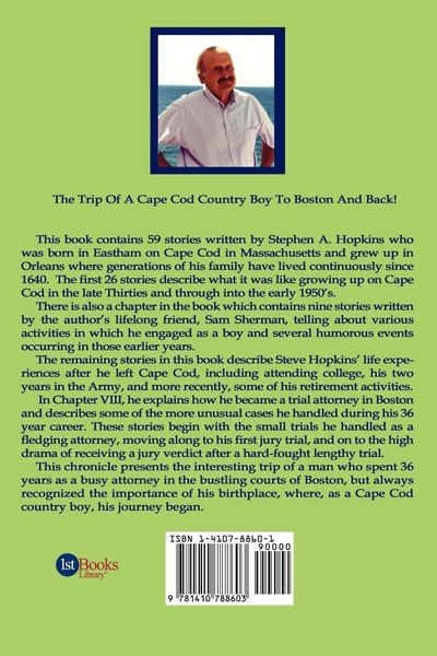 Produktbild: Memoirs of a Cape Codder