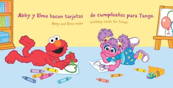 Produktbild: Indestructibles: Sesame Street: Bilingual English/Spanish Elmo dice: &iexcl;Sorpresa! / Elmo Says Surprise!