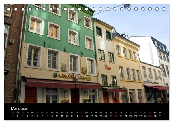 Produktbild: D&uuml;sseldorf 2026 (Tischkalender 2026 DIN A5 quer), CALVENDO Monatskalender
