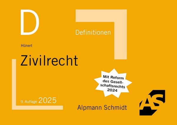 Produktbild: Definitionen Zivilrecht