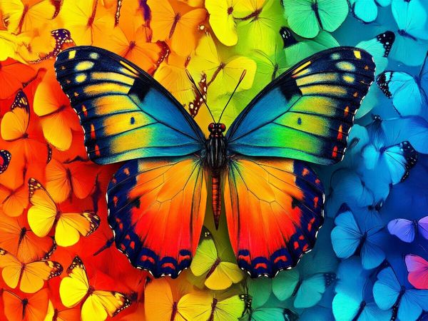 Produktbild: CALVENDO Puzzle Bunt | 1000 Teile Lege-Gr&ouml;&szlig;e 64x48cm Foto-Puzzle f&uuml;r gl&uuml;ckliche Stunden