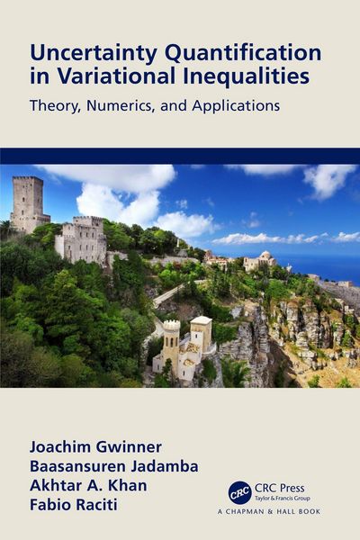 Produktbild: Uncertainty Quantification in Variational Inequalities