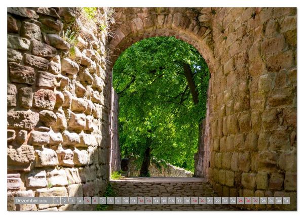 Produktbild: Das Kyffh&auml;user Denkmal (Tischkalender 2026 DIN A5 quer), CALVENDO Monatskalender