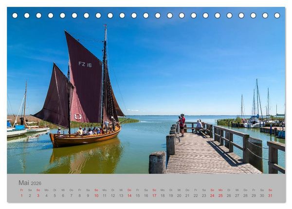 Produktbild: Ostsee, Fischland-Dar&szlig; (Tischkalender 2026 DIN A5 quer), CALVENDO Monatskalender
