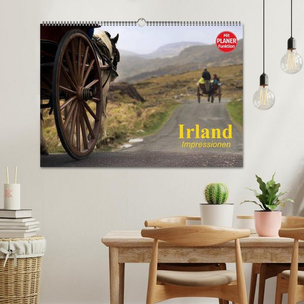 Produktbild: Irland. Impressionen (Wandkalender 2026 DIN A2 quer), CALVENDO Monatskalender