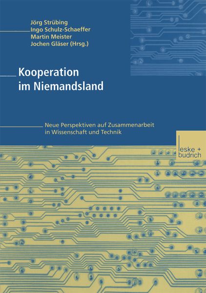 Produktbild: Kooperation im Niemandsland