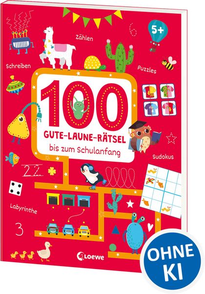 Produktbild: 100 Gute-Laune-R&auml;tsel bis zum Schulanfang