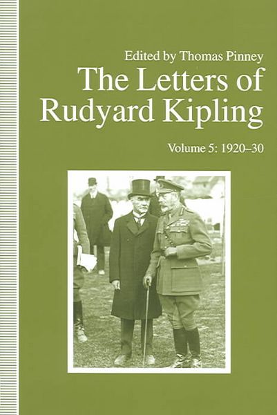Produktbild: The Letters of Rudyard Kipling V5 1920-30