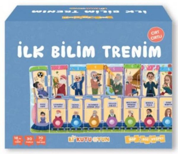 Produktbild: Ilk Bilim Trenim - Cirt Cirtli Yapboz ve Kitap Seti