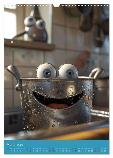Produktbild: A Lot of Fun at home (Wall Calendar 2026 DIN A3 portrait), CALVENDO 12 Month Wall Calendar