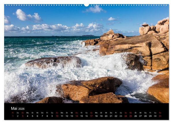 Produktbild: Unterwegs in der Bretagne (Wandkalender 2026 DIN A2 quer), CALVENDO Monatskalender