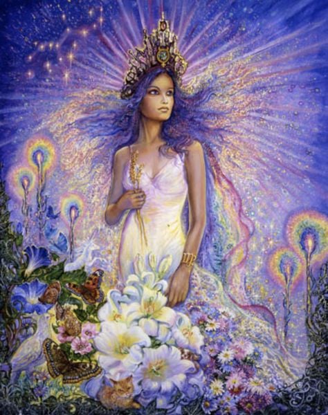Produktbild: JOSEPHINE WALL'S CHANNELING KALENDER 2027: 12 MONATE &ndash; 12 MEDIEN [mit neuen Botschaften & &Uuml;bungen f&uuml;r jedes Sternzeichen; DinA3]