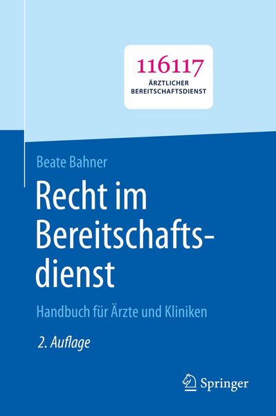 Produktbild: Recht im Bereitschaftsdienst