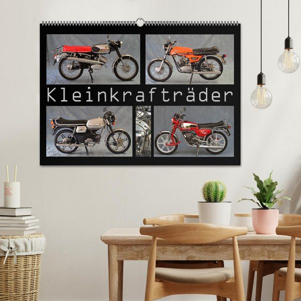 Produktbild: Kleinkraftr&auml;der (Wandkalender 2026 DIN A2 quer), CALVENDO Monatskalender