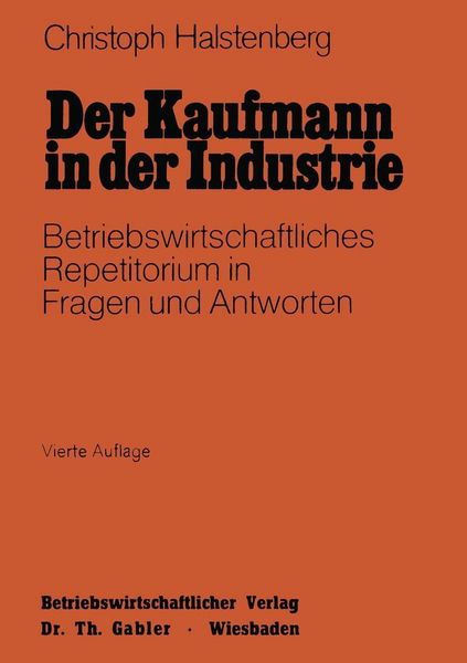 Produktbild: Der Kaufmann in der Industrie