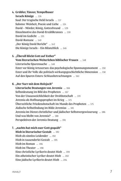 Produktbild: Altes Testament und moderne Literatur