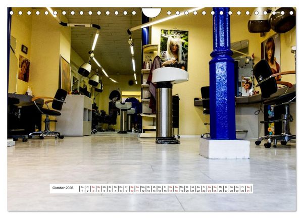 Produktbild: Friseursalons rund um den Globus (Wandkalender 2026 DIN A4 quer), CALVENDO Monatskalender