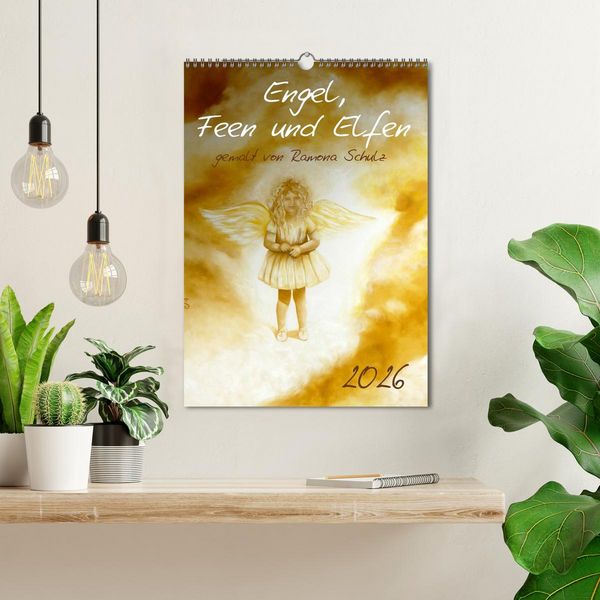 Produktbild: Engel, Feen und Elfen (Wandkalender 2026 DIN A3 hoch), CALVENDO Monatskalender