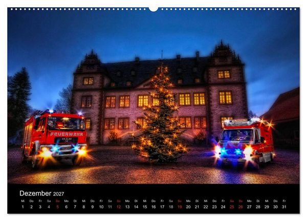 Produktbild: Berufsfeuerwehr Salzgitter (hochwertiger Premium Wandkalender 2027 DIN A2 quer), Kunstdruck in Hochglanz