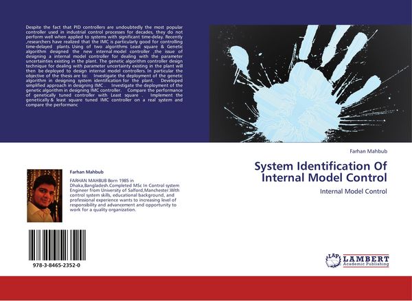 Produktbild: System Identification Of Internal Model Control