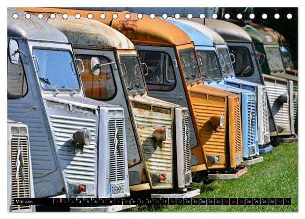 Produktbild: Citro&euml;n HY der Kult -Transporter (Tischkalender 2026 DIN A5 quer), CALVENDO Monatskalender
