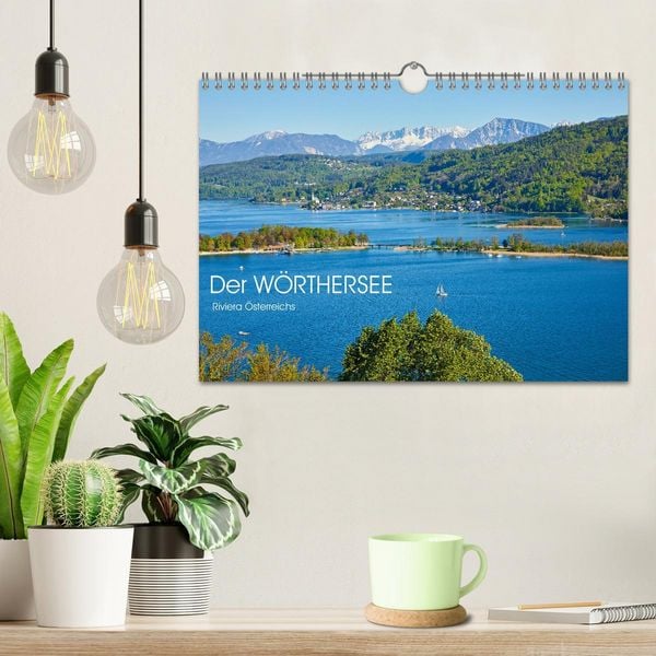 Produktbild: Der W&ouml;rthersee - &Ouml;sterreichs Riviera (Wandkalender 2026 DIN A4 quer), CALVENDO Monatskalender