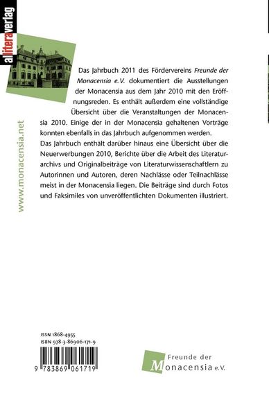Produktbild: Freunde der Monacensia e.V.