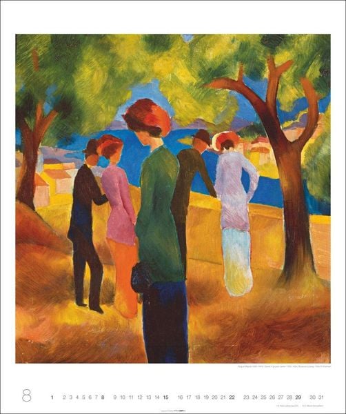 Produktbild: August Macke Edition Kalender 2027