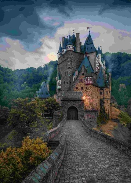 Produktbild: Erwachsenenpuzzle 1000 Teile - Burg Eltz