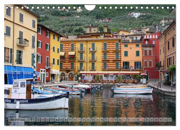 Produktbild: GARDASEE Von Arco ganz im Norden s&uuml;dw&auml;rts (Wandkalender 2026 DIN A4 quer), CALVENDO Monatskalender