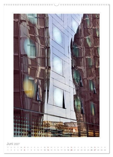 Produktbild: Spiegelungen in der Architektur (Wandkalender 2027 DIN A2 hoch), CALVENDO Monatskalender
