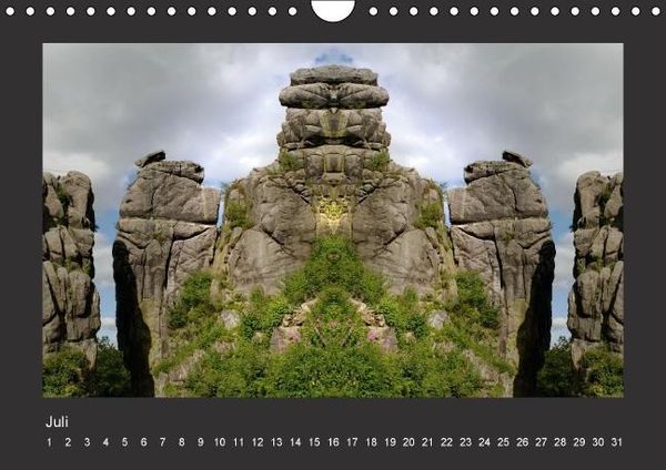 Produktbild: Spiegelwelten - die Externsteine (Wandkalender immerw&auml;hrend DIN A4 quer)
