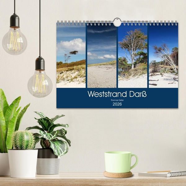 Produktbild: Weststrand Dar&szlig; (Wandkalender 2026 DIN A4 quer), CALVENDO Monatskalender