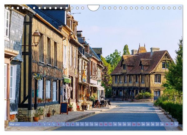 Produktbild: Normandie. Poesie in Frankreichs Norden (Wandkalender 2027 DIN A4 quer), CALVENDO Monatskalender
