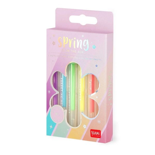 Produktbild: Legami Gelstifte - Pastellfarben - Spring is in the Air- 6er-Set