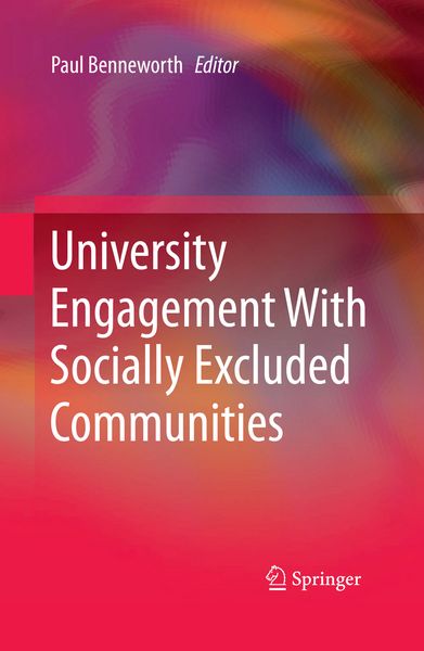 Produktbild: University Engagement With Socially Excluded Communities