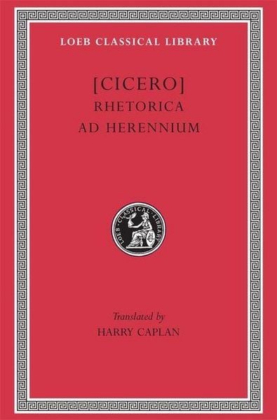 Produktbild: Rhetorica ad Herennium V 1 (Trans. Caplan)(Latin)