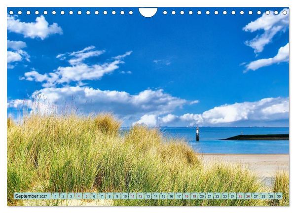 Produktbild: Magische K&uuml;ste Zeeland (Wandkalender 2027 DIN A4 quer), CALVENDO Monatskalender
