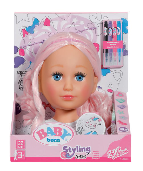 Produktbild: BABY born Stylingkopf Kreativ