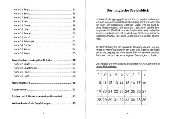 Produktbild: Der magische Seelenblick mit den Lenormandkarten